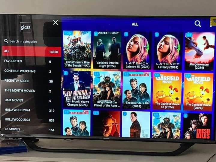 Captura de experiencia IPTV compartida por Javier S.